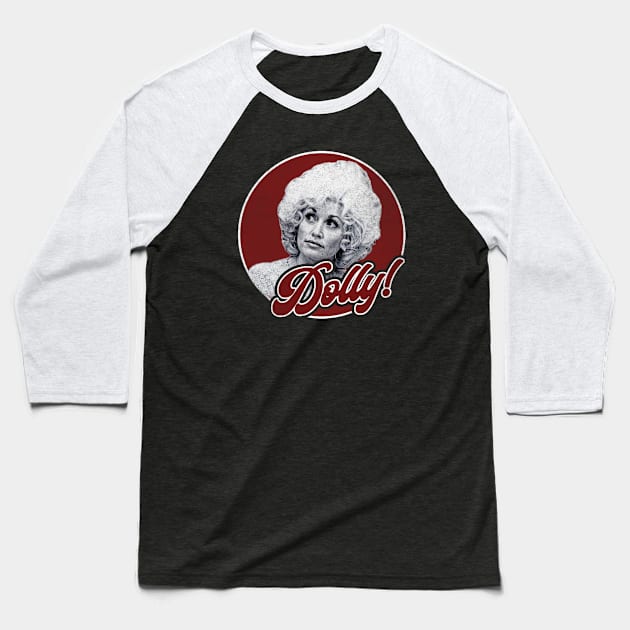 Dolly Parton Baseball T-Shirt by karutees